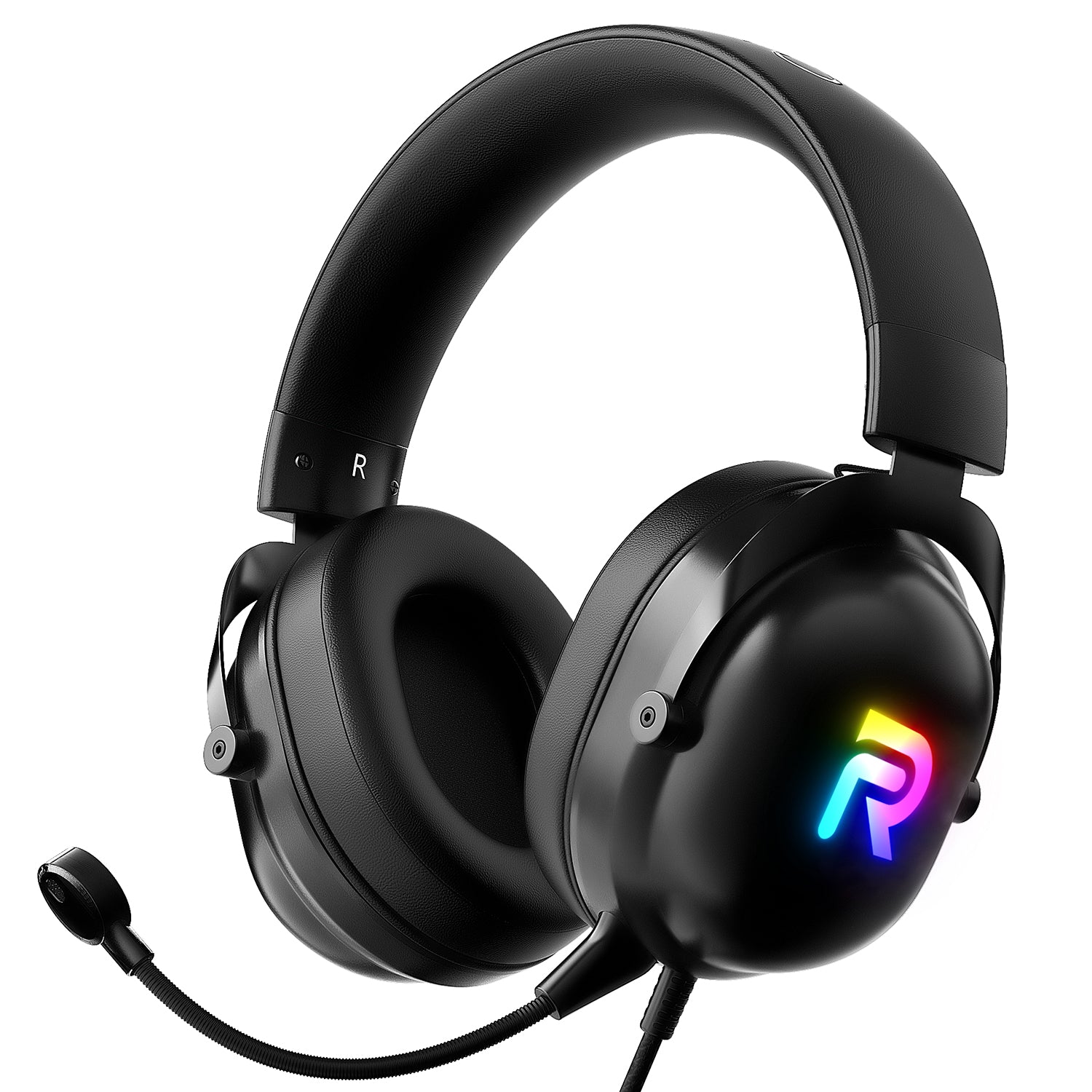 Casti gaming profesionale Runmus X11 USB, Negru Casti gaming profesionale Runmus X11 USB, Negru